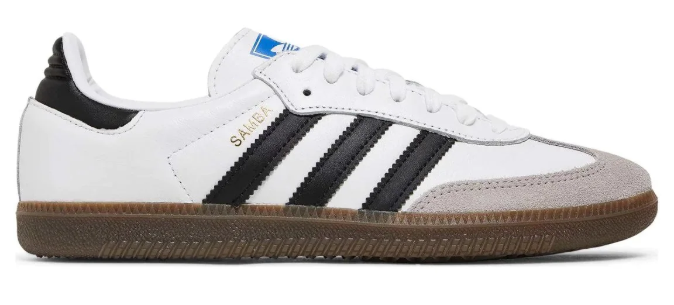 adidas Women's Sambae 'Cloud White / Core Black / Gold Metallic'