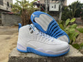 Air Jordan 12 Retro ‘TWO 3’ – White / Metallic Silver / University Blue