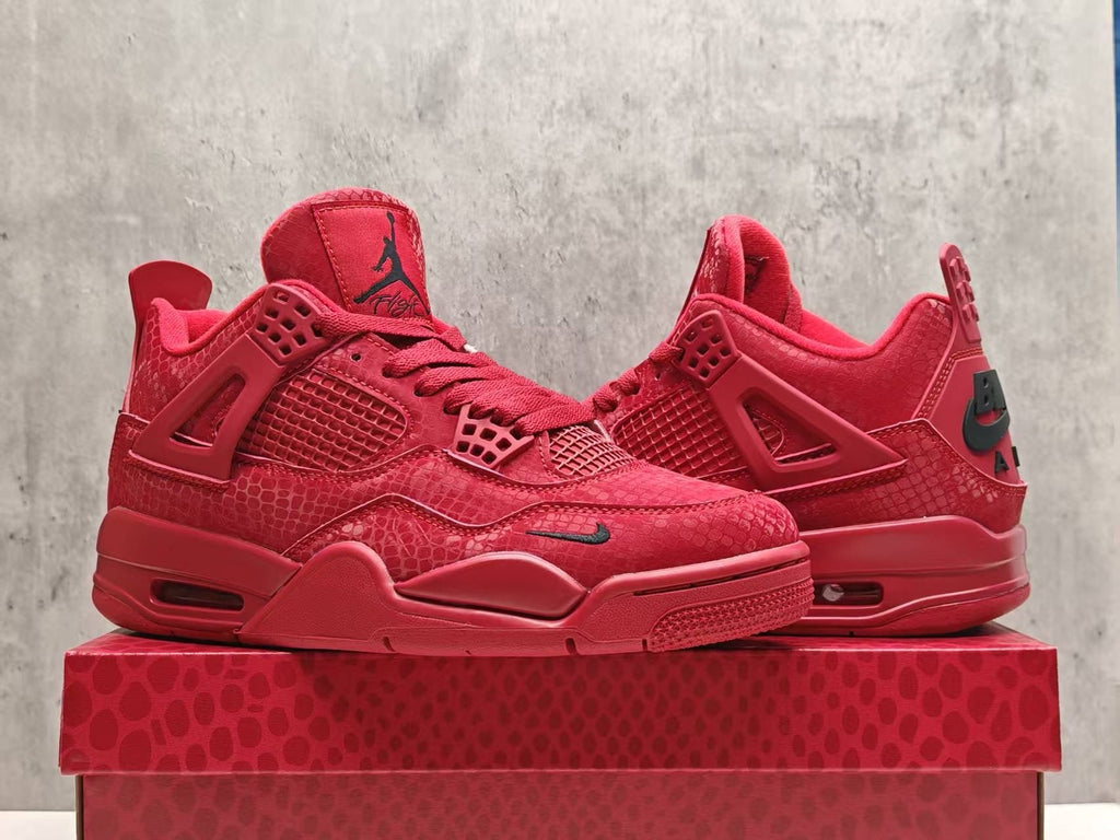 Air Jordan 4 Retro ‘Red Snake Skin’
