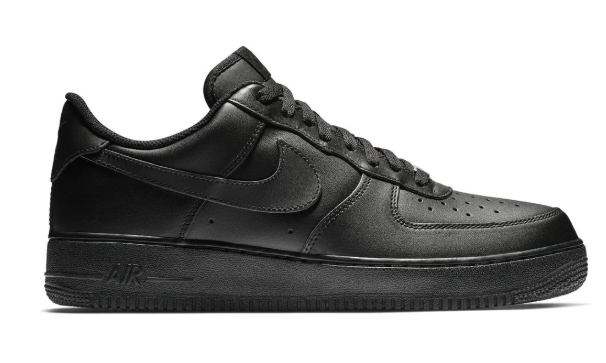 Nike Air Force 1 '07 "Triple Black"