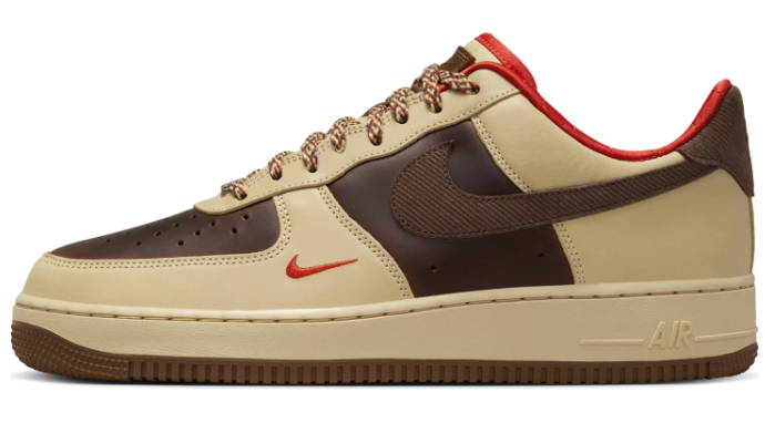 Air Force 1 'Light British Cacao Wow Red'