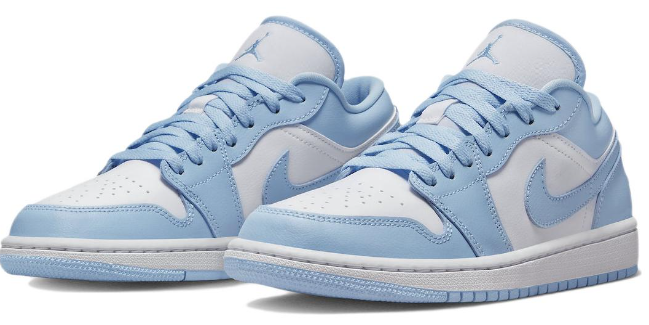 Women's Air Jordan 1 Low 'Ice Blue' (DC0774-141)