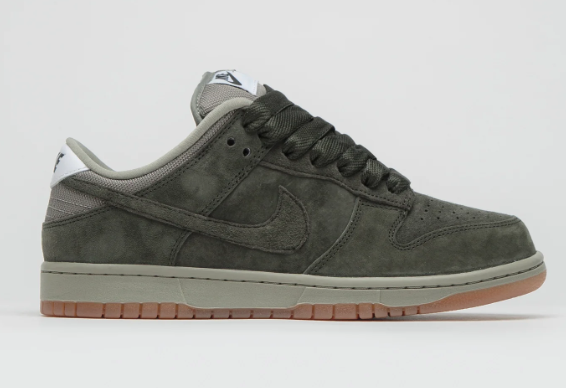Nike SB Dunk Low Pro B 'Sequoia Light Army White' Men's