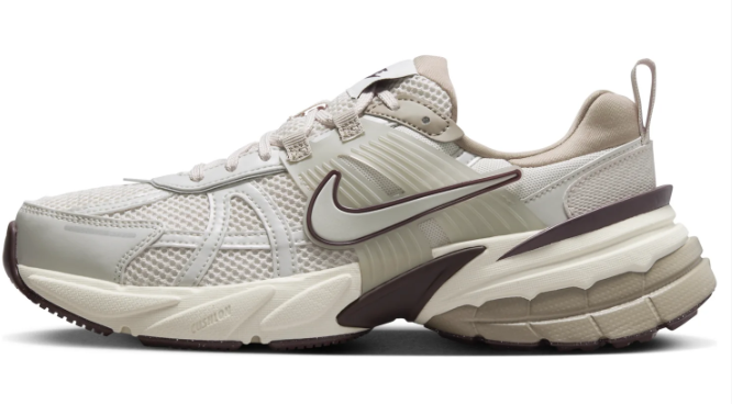 Women's Nike V2K Run "Light Greenish Brown / Khaki Earth / Light Bone"